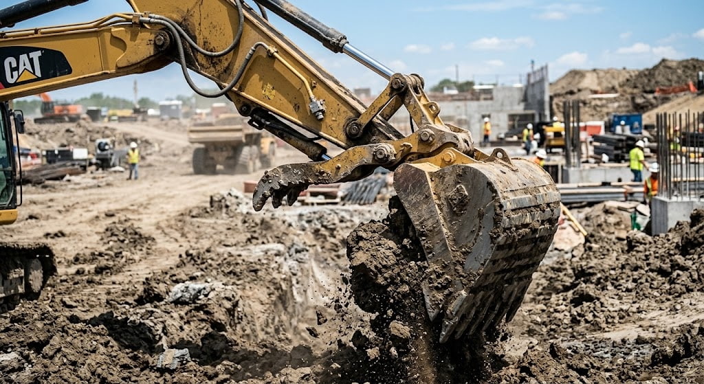 Excavator bucket link Excavator bucket link