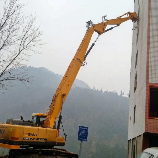 Pluma de gran alcance para excavadora Caterpillar